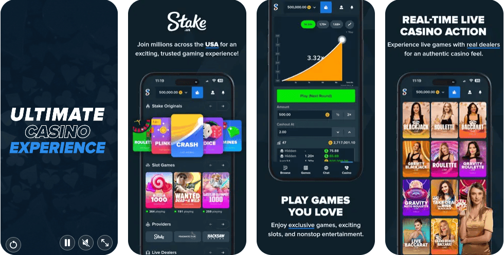 Stake Mobile App Review: Real Money Gaming on the Go